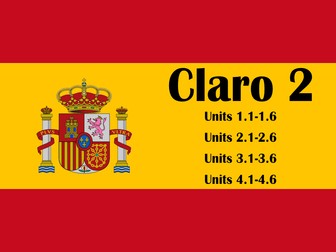 Claro 2 units 1 to 4