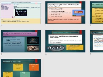 GCSE Film Music Lesson 4