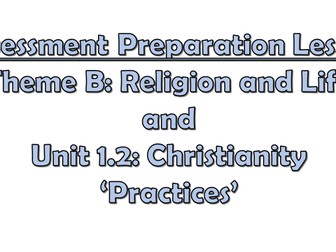 AQA A GCSE Theme B Religion and Life: Assessment and revision
