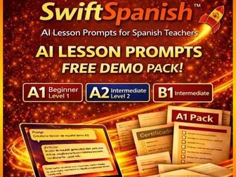 SwiftSpanish Free Demo - AI Prompts A1-B1