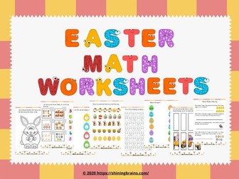 Easter Free Maths Worksheets – Easter Activities - Easter Free Printable