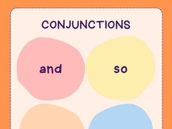 Conjunctions Word Bank