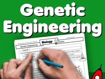 Genetic Engineering Home Learning Worksheet GCSE
