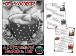 Differentiated Nonfiction Unit: Hot Chocolate