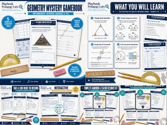 The Shape Shifter Mystery: A Mystery Detective Adventure through Geometry | Geometry Adventure