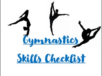 Secondary Gymnastics Skills Booklet