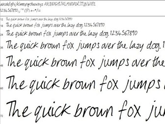 Handwriting Font