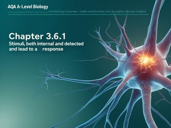 AQA A-level biology 3.6.1 Stimuli and response Whole topic