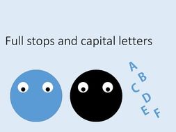 . - KS3 Full stops and Capital letters in English writing Teaching
Resources