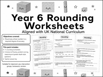 YEAR 6 PLACE VALUE - Rounding