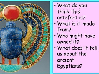 KS2 ancient Egypt - Being an Archaeologist