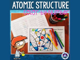 Atomic Structure Colour-by-Number