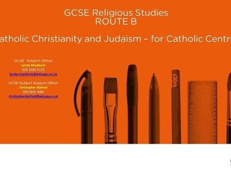 EDUQAS GCSE ROUTE B Roman Catholic Christianity Origins and Meanings