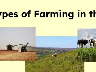 Types of farming in the UK