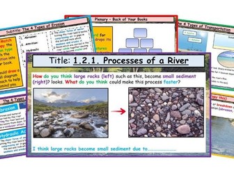 WJEC GCSE Theme 1: L3: River Landscapes: River Processes