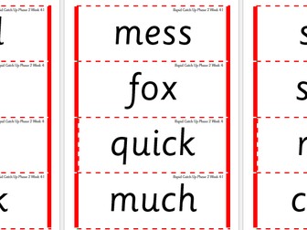 Rapid Catch Up Phase 2 Week 4 (supports Little Wandle)