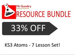 KS3 Atoms - Lesson Set (7 Lessons!)