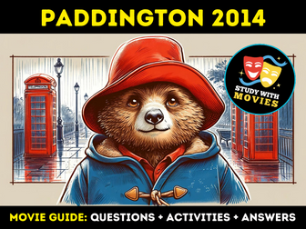 Paddington 2014 Movie Guide: Questions + Activities Puzzles + Answers
