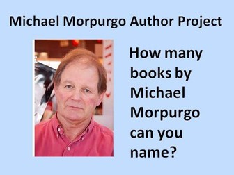 Michael Morpurgo Author Project
