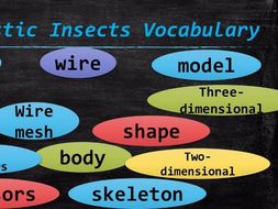 Insect Sculpture Art Design Technology Project