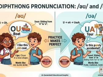 /əʊ/ and /ʊə/ Diphthongs