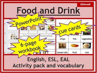 ESL Food and Drink in English