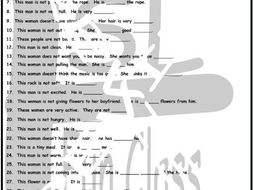 Antonyms and Opposite Actions 1 Page BW Worksheet