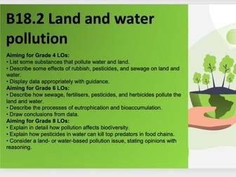 B18.2 Land and water pollution