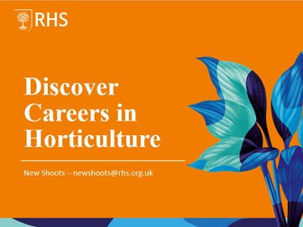 Explore careers in horticulture