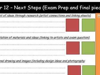 Printable assessment worksheet - KS5