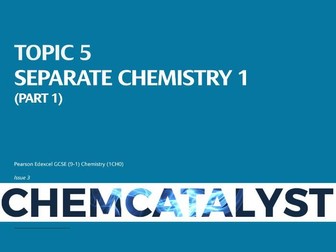 Edexcel GCSE - Topic 5 - Separate Chemistry 1 (Part 1) - Transition Metals, Alloys and Corrosion