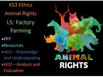 KS3 Animal Rights: Should factory farming be banned? Full Lesson