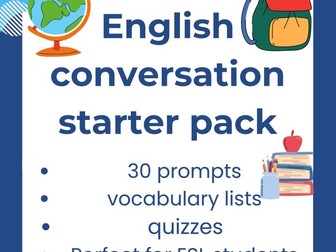 English conversation starter pack