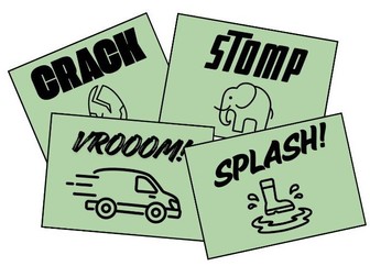 Onomatopoeia Posters