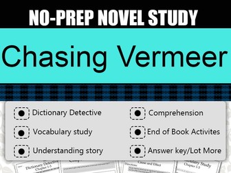 Chasing Vermeer Novel Study-Compelete Novel Study.