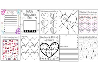 Valentine's Day Activity Pack