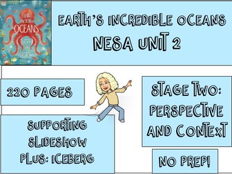 HUGE Supporting Slideshow - Stage 2 Unit 2 NESA Unit - Earth's Incredible Oceans