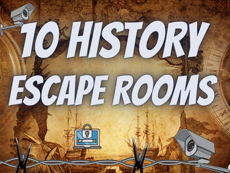 History Escape Rooms End of Year