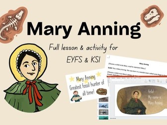 Mary Anning Introduction (EYFS & KS1)