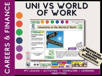 Uni vs. the World of Work