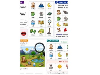 M phonic continuous provision activity pack