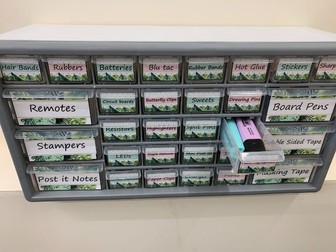 Teacher Tool box labels