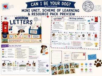 Can I be your dog? Mini unit of work and activity pack SEN | EYFS