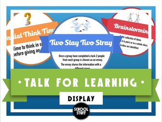 Talk for Learning - T4L - School Stuff