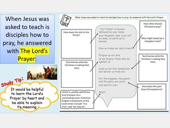 How and why do Christians Pray?