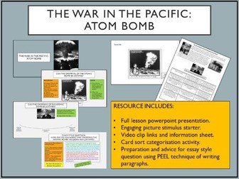 Atom Bomb - The War in the Pacific (Second World War / World War Two)