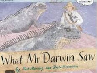 What Darwin Saw guided reading four lessons year 4