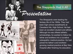 Dr Sam Sheppard Murder Trial F. Lee Bailey + Quiz + Flashcards = 64 Slides