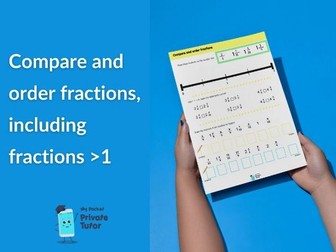 Compare and order fractions