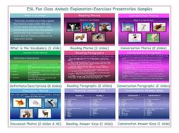 Animals Explanation-Exercises Presentation